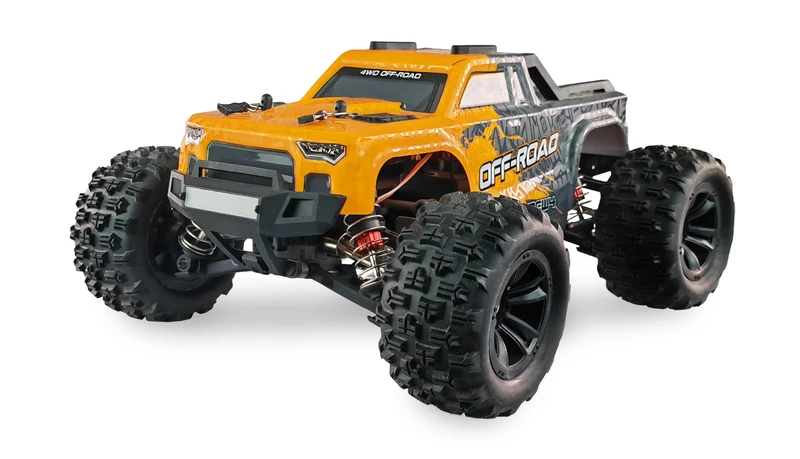 Amewi 22653 MEW4 Monster Truck Brushless 4WD 1:16 RTR, Orange