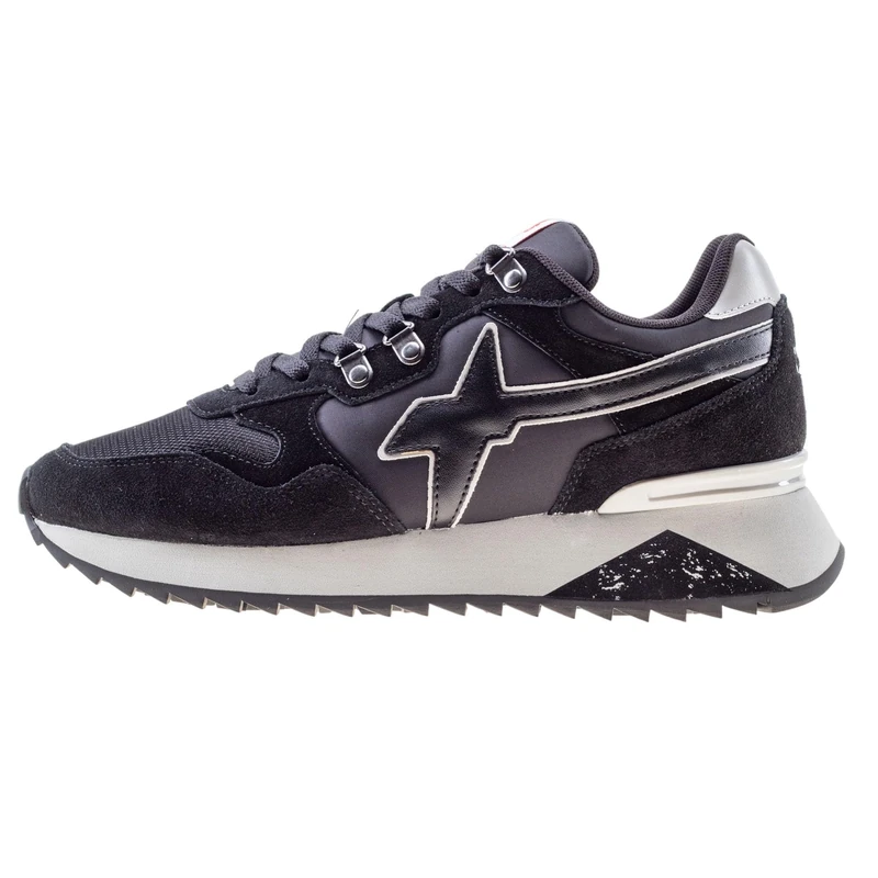 w6yz Yak-M Suede/Nylon/Fabric Black-Military-Bone, Black, 10 UK