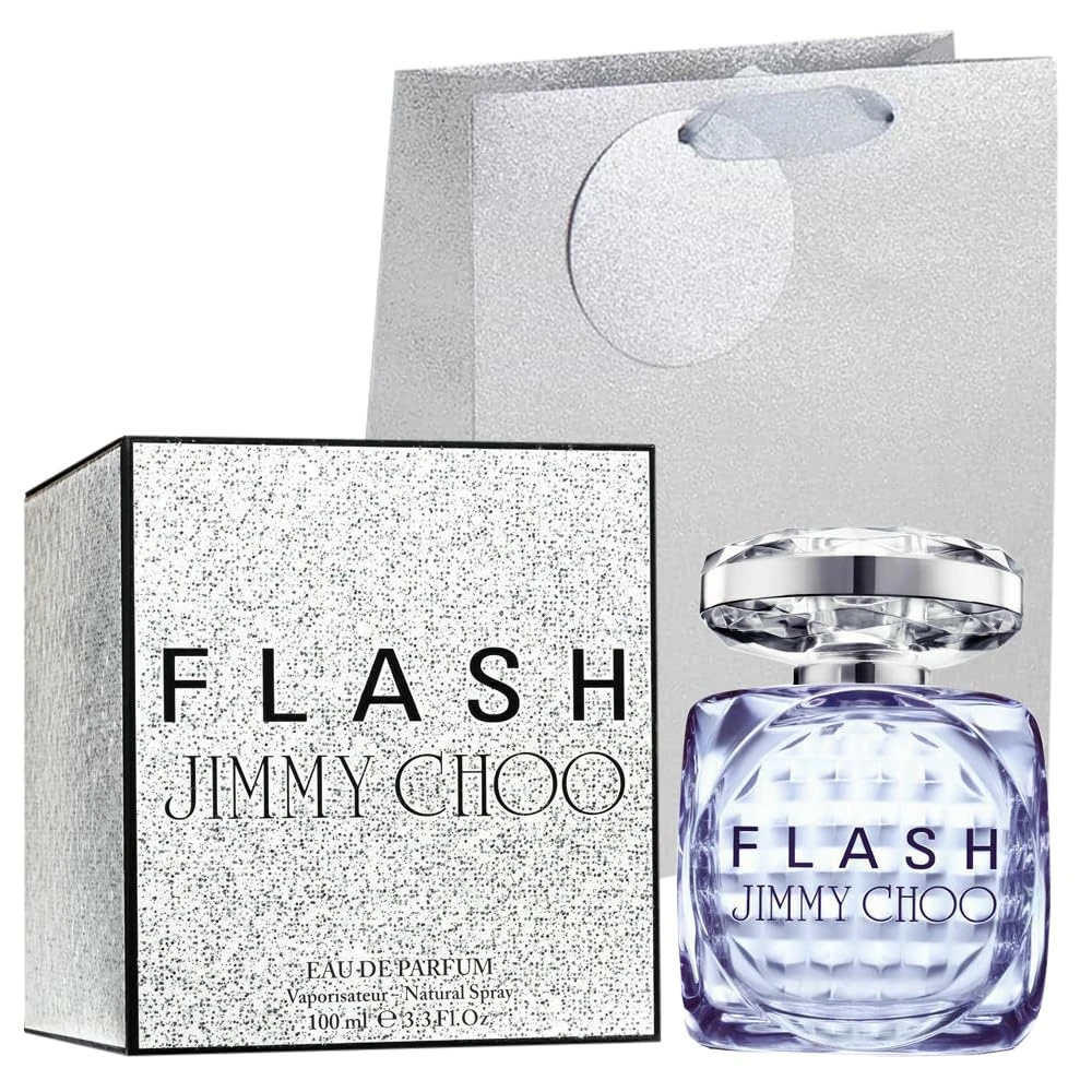 1 x 100ml Flash Women EDP Pink Pepper Wood Jasmine Fragrance Eau de Perfume Vaporisateur Spray (WITH GIFT BAG)