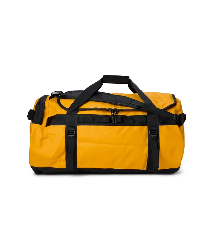 The North Face Men's Base Camp 95L Duffel Summit Gold-Tnf Black-N