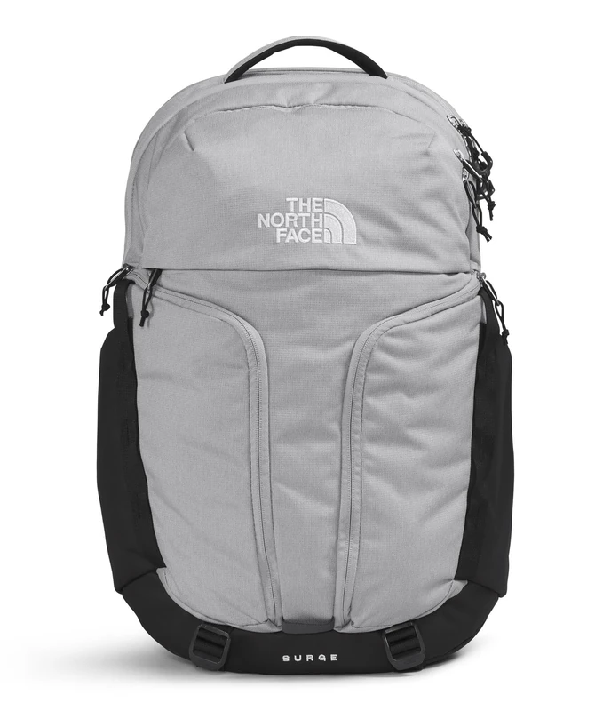 The North Face Unisex Surge 31L Backpack, Meld Grey Dark Heather/