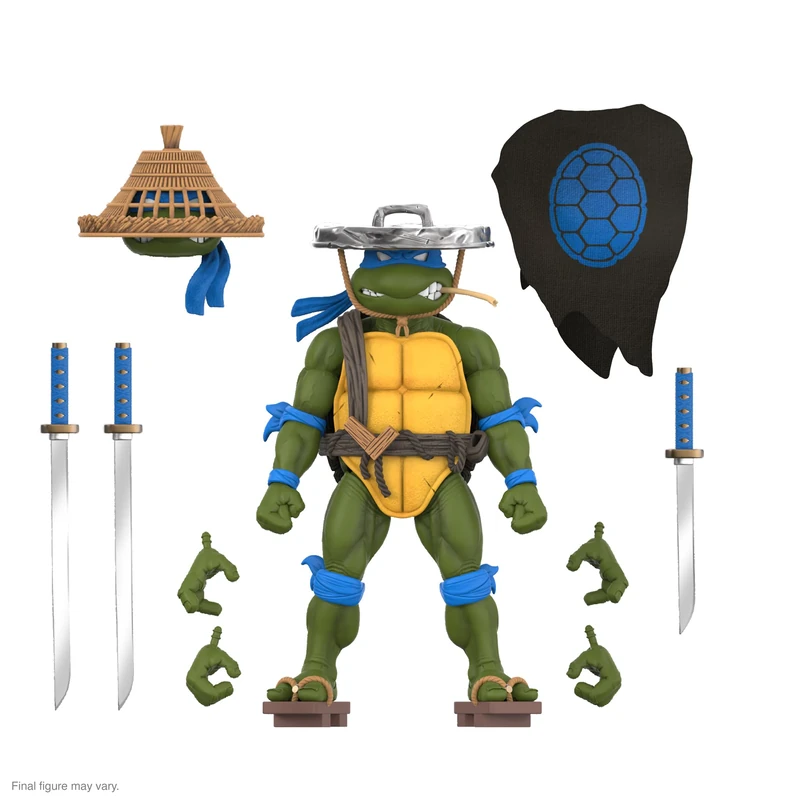 SUPER7 TMNT ULTIMATES! Ninja Nomad Leonardo 7-inch Figure
