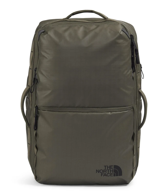 The North Face Unisex Base Camp Voyager Travel 35 L Backpack, New Taupe Green/Tnf Bla