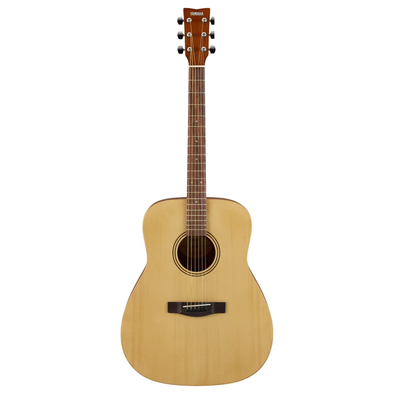 YAMAHA F400 Acoustic Guitar – Dreadnought-Style Body, Scale 25", Satin Finish, Beginner-Friendly Playability, Rich Balanced Tone, Stylish Design – Natural Satin
