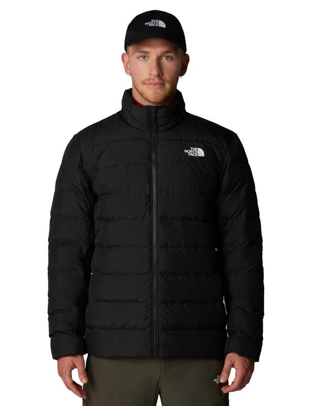 THE NORTH FACE - Men's Aconcagu 3 Jacket - Warm, Water-Repellent - TNF Black-NPF - S