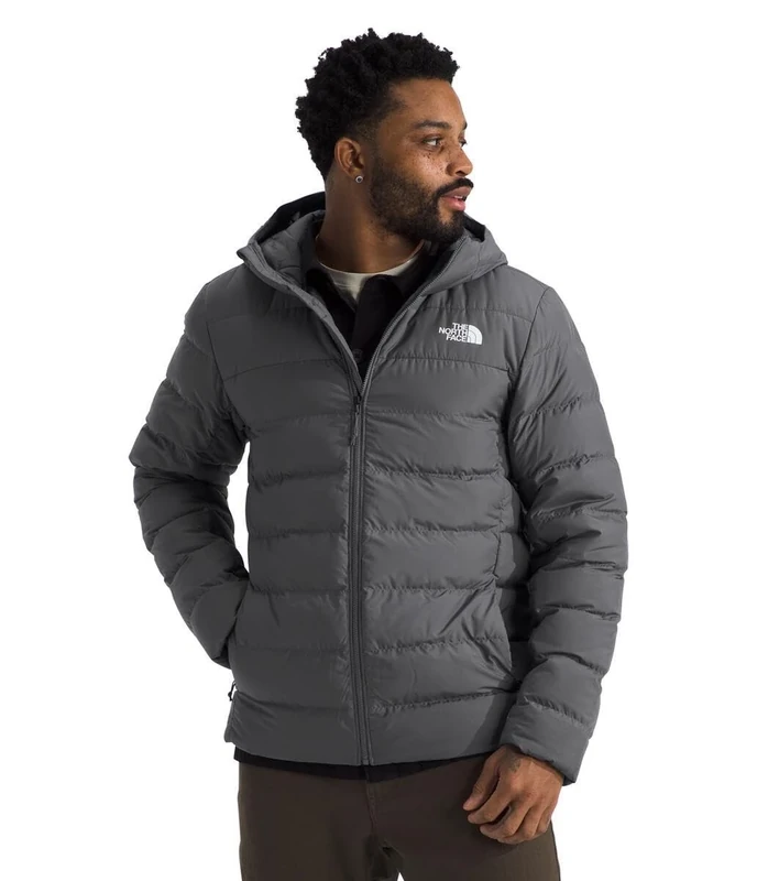 The North Face Men's Aconcagua 3 Down Jacket, Smoked Pearl, S