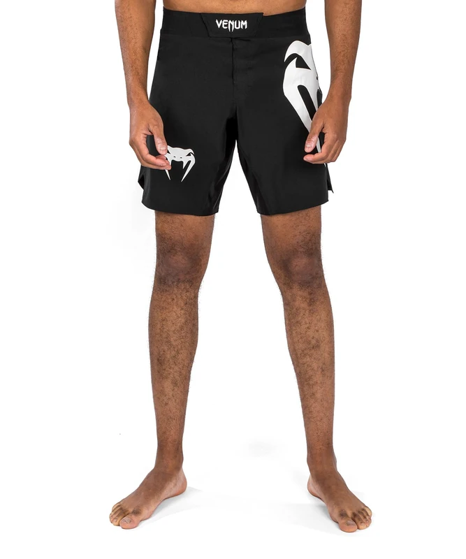 Venum, Light 5.0 Fight Shorts, Men's, XS, Black/White