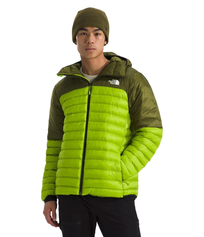 The Noth Face Men's Terra Peak Hoodie Jacket, Meadow Grass/Forest Oli, XL