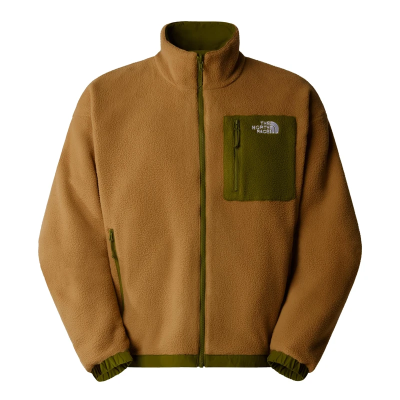 The North Face Men's Yumiori Reversible Jacket, Forest Olive/Utility Br, XL