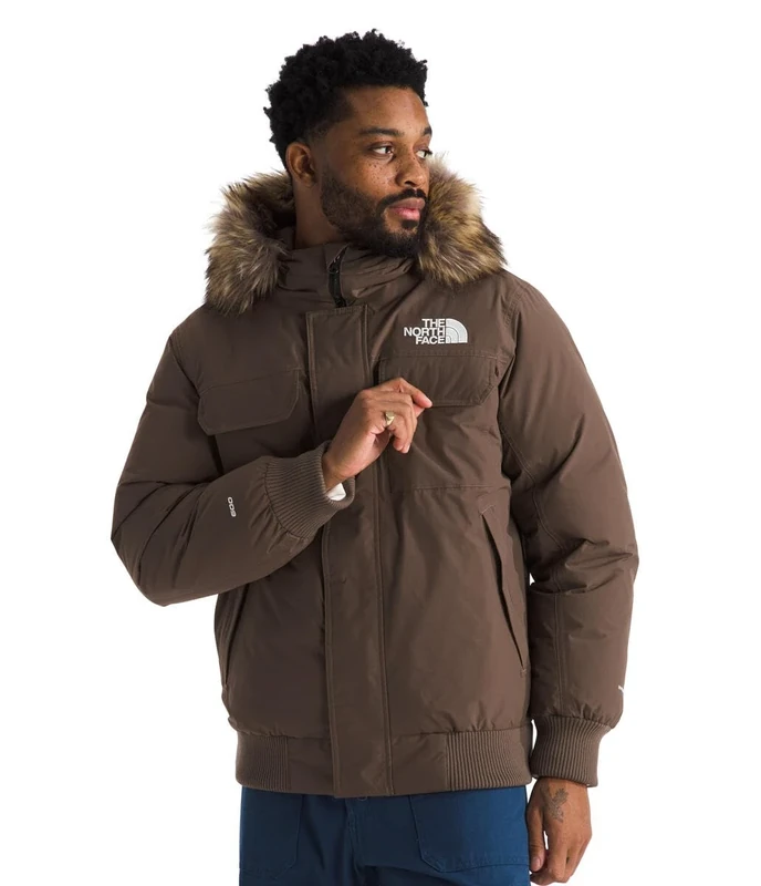The North Face Men's Mcmurdo Bomber Jacket, Smokey Brown, S