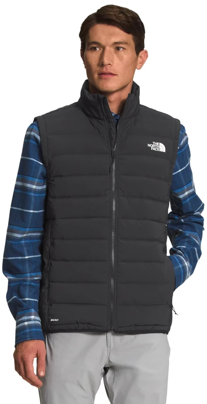 The North Face Men's Belleview Stretch Down Vest, Tnf Black/Npf, S