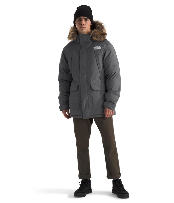 The North Face Men's McMurdo Parka - Smoked Pearl, Small