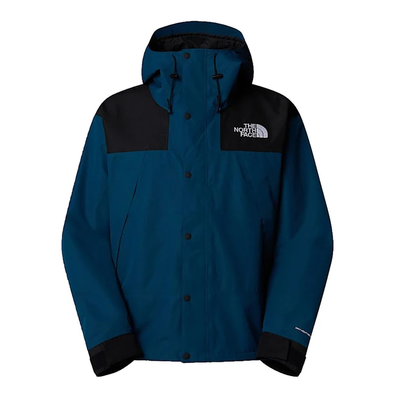 The North Face Men's Dryvent Mono Mountain Jacket, Midnight Petrol/Tnf Bla, L