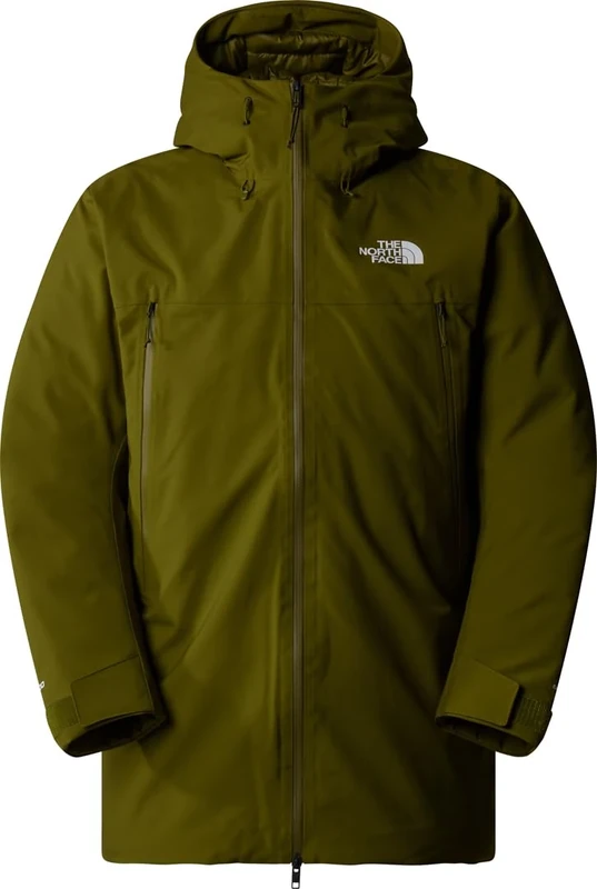 The North Face Men's Mountain Range Down Parka, Forest Olive, M