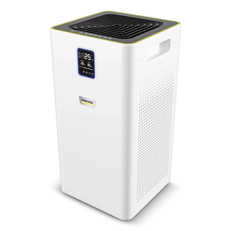 Kärcher Air Purifier AF 50, air flow rate: 520 m³/h, room size: 50 m², filter performance: removes 99.95% of particles down to 0.3 μm such as dust, pollen & allergens, automatic function, night mode