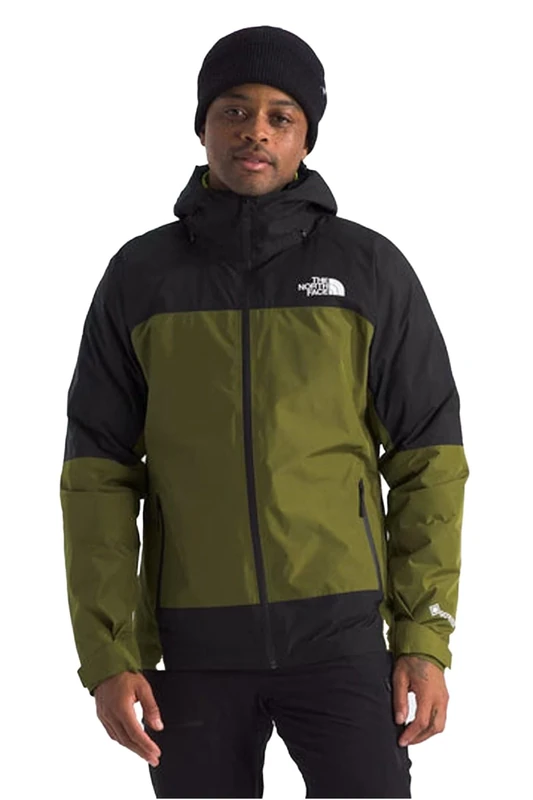 The North Face Men's Mountain Light Triclimate Gtx Jacket, Forest Olive/Tnf Black, M