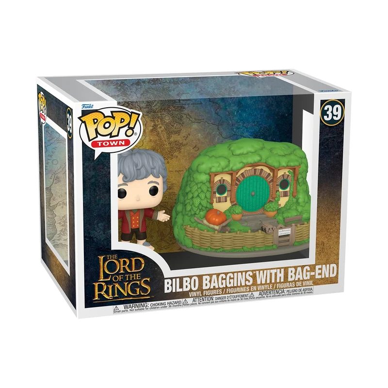 Funko POP! Town Lord of the Rings - Bilbo Baggins & Bag End