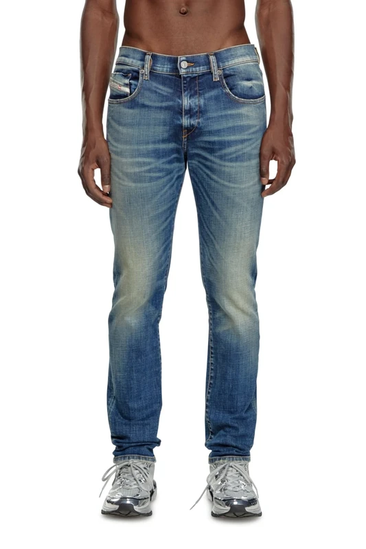 DIESEL_2019 D-STRUKT_Pants_Blue_28 Kurz