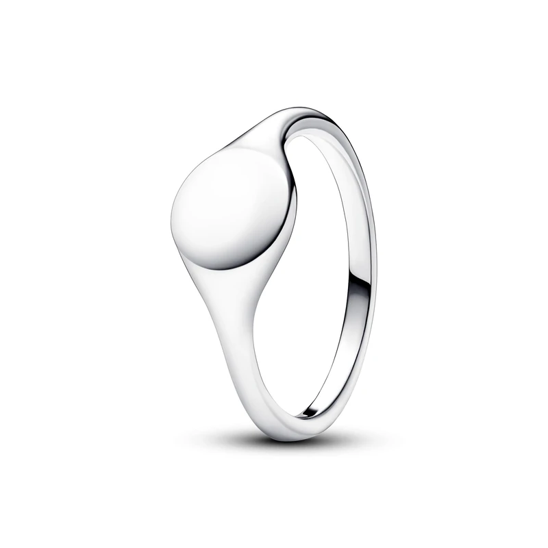 Pandora Moments Engravable sterling silver ring, 54