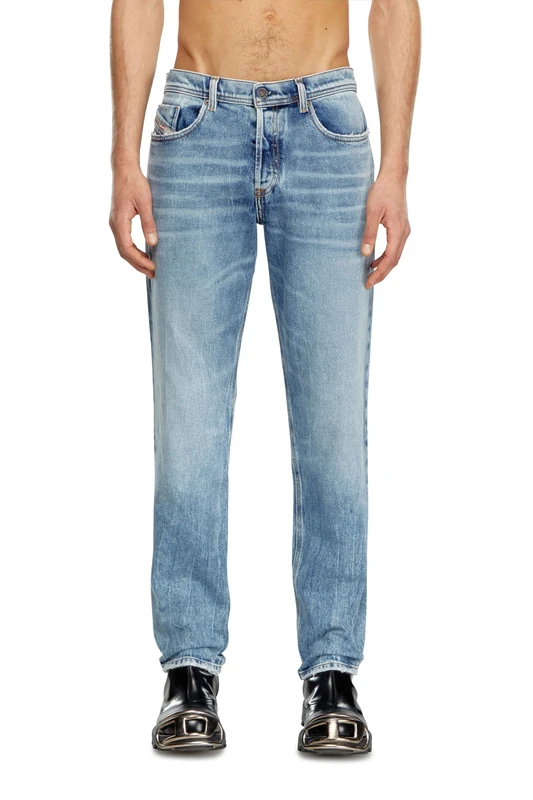 Diesel_2023 D-FINITIVE_Pants_Blue_29 Kurz