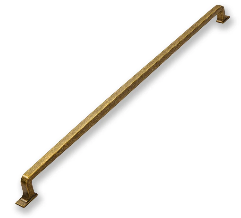 khtumeware | Appliance Handle Pull | Vintage Antique Brass | 18 in (457 mm) Center-to-Center Drawer Pull | 1 Pack| Kitchen and Bathroom Cabinet Hardware | Furniture Hardware