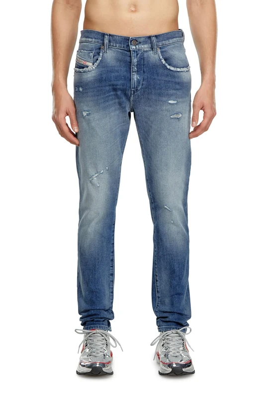 DIESEL_2019 D-STRUKT_Pants_Blue_29 Kurz