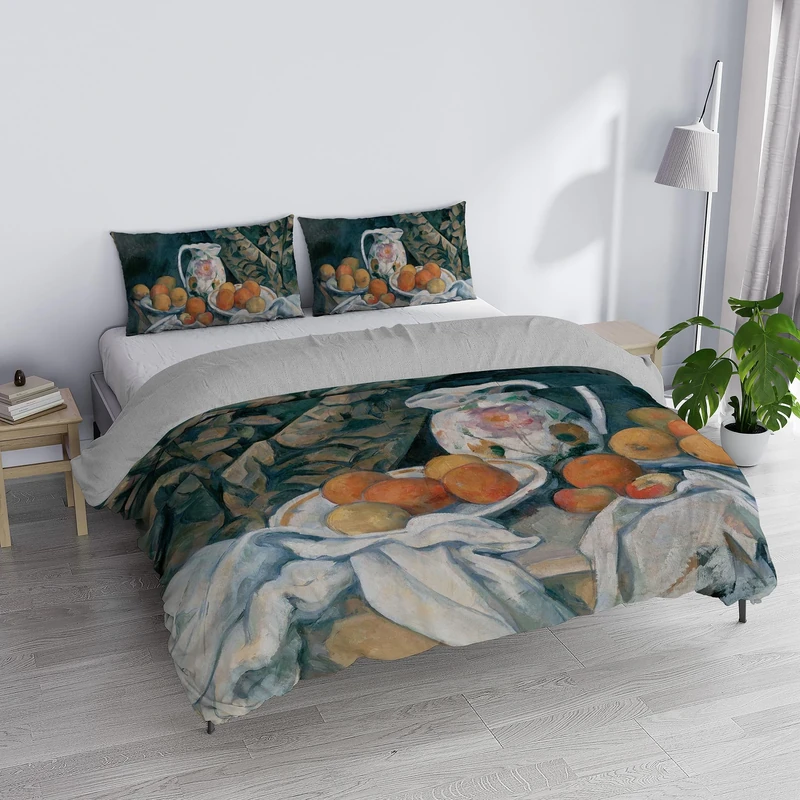 Italian Bed Linen SOGNI D'AUTORE Duvet Cover Set 100% Cotton, SD-04, Double