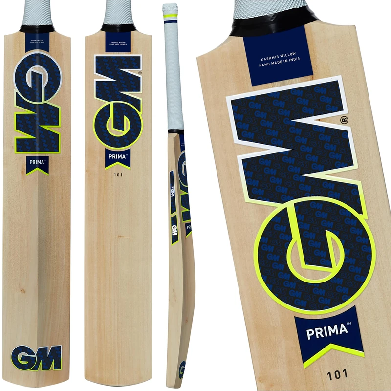 GM | Ben Stokes Diamond 202 BS55 Kashmir Willow Cricket Bat | ToeTek and Halo Grip | Size 4 Suitable for Players 144-150cm / 4' 8" - 4' 11" | Gunn & Moore