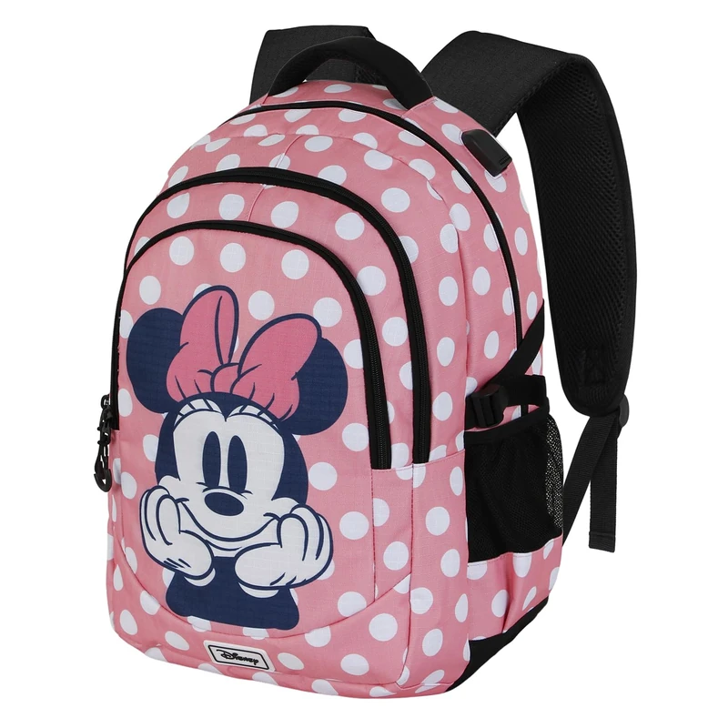 Disney Minnie Mouse Closer-Plus Running Backpack, Pink, 34 x 46 cm, Capacity 32 L