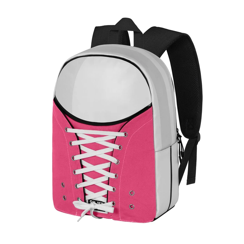 Oh My Pop Fuchsia-Sneakers Backpack, Fuchsia, 30 x 40cm, Capacity 20 L - Image 1