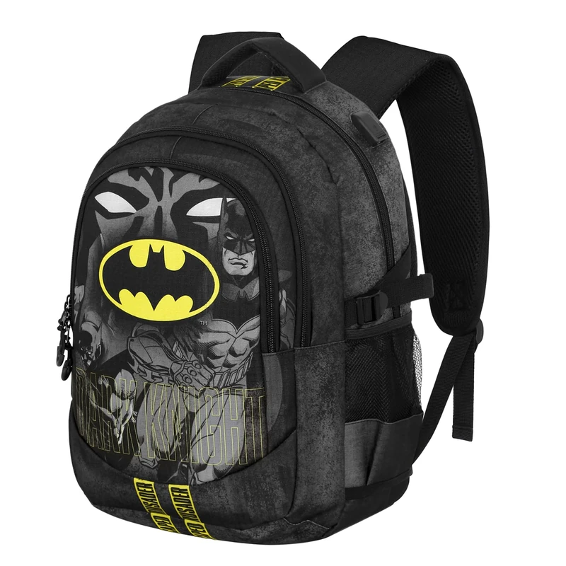 Karactermania Batman Caped-Plus Running Backpack, Black, 34 x 46 cm, Capacity 32 L