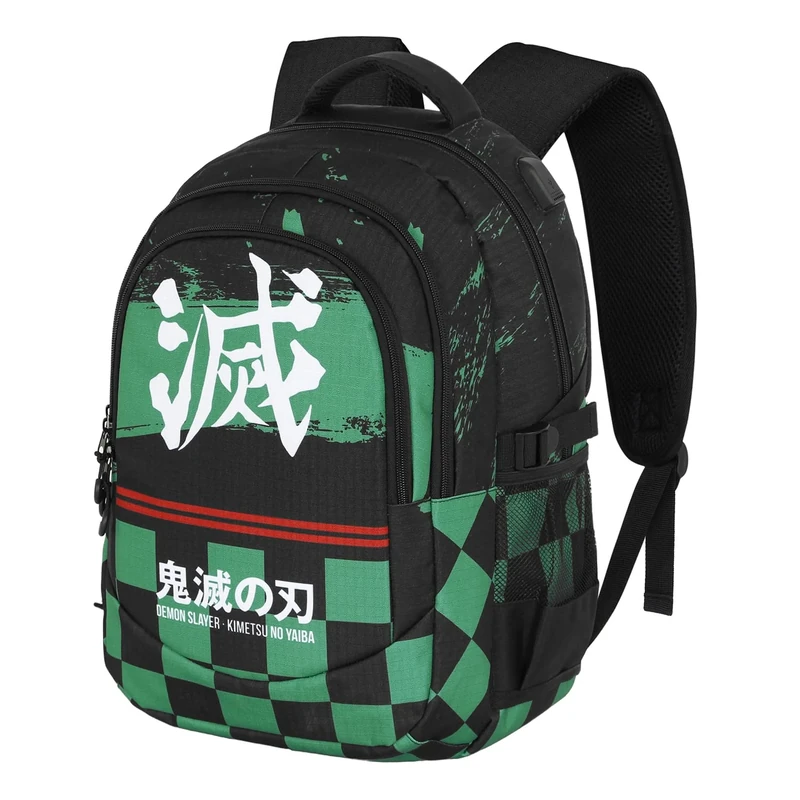 Demon Slayer Sutoriku-Plus Running Backpack, Multicolour, 34 x 46 cm, Capacity 32 L