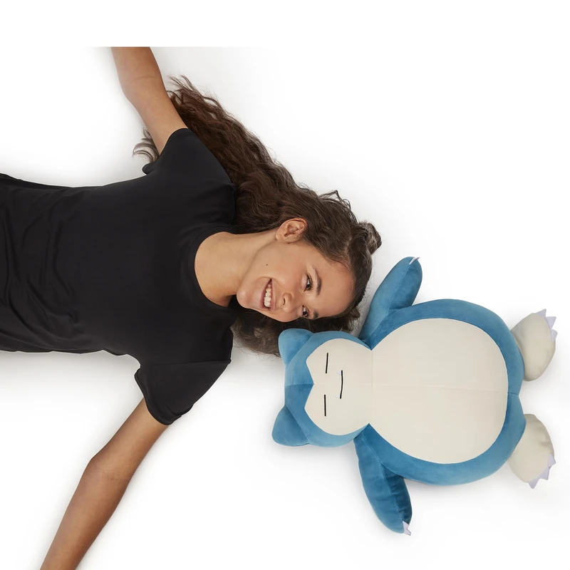 Pokémon Snorlax Sleeping Plush - 18-Inch Premium Plush in Sleeping Pose