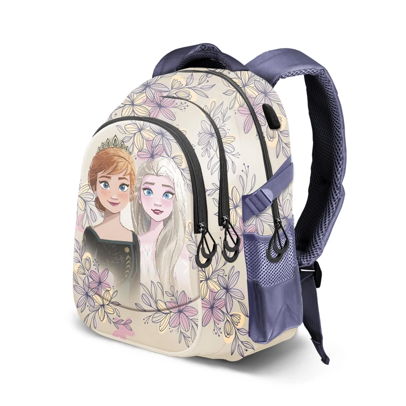 Disney Frozen 2 Emotion-Plus Running Backpack, Beige, 34 x 46 cm, Capacity 32 L