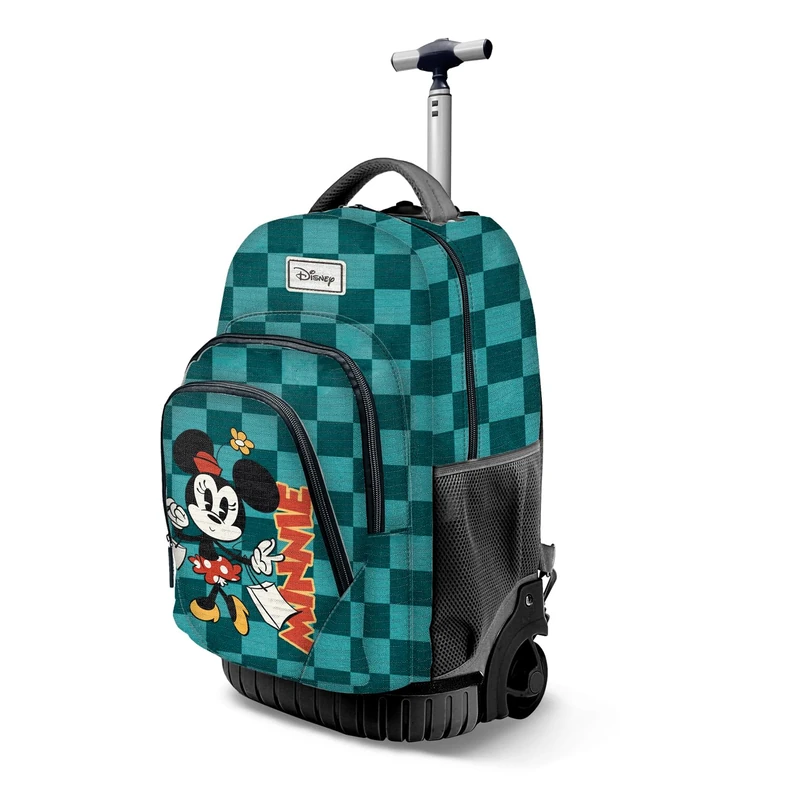 Disney Minnie Mouse Indigo-FAN GTS Trolley Backpack, Turquoise, 32 x 47 cm, Capacity 39 L