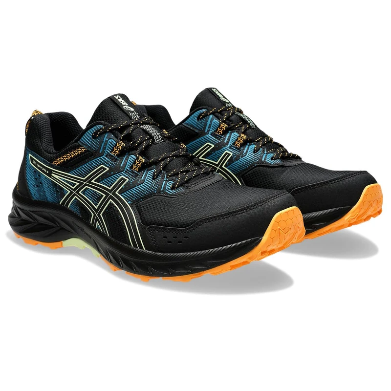 ASICS 1011B486-009 Gel-Venture 9 Men Black/Cool Matcha UK 9