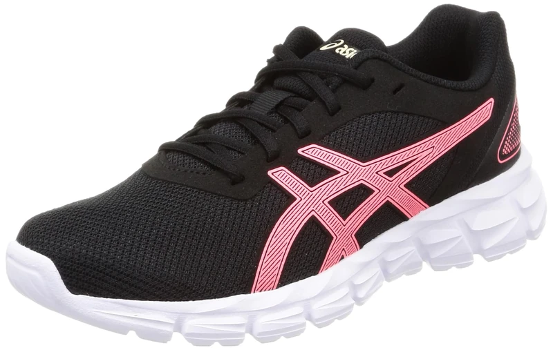 Asics 1202A344-006 Gel-Quantum Lyte II Women Black/Blazing Coral UK 6.5