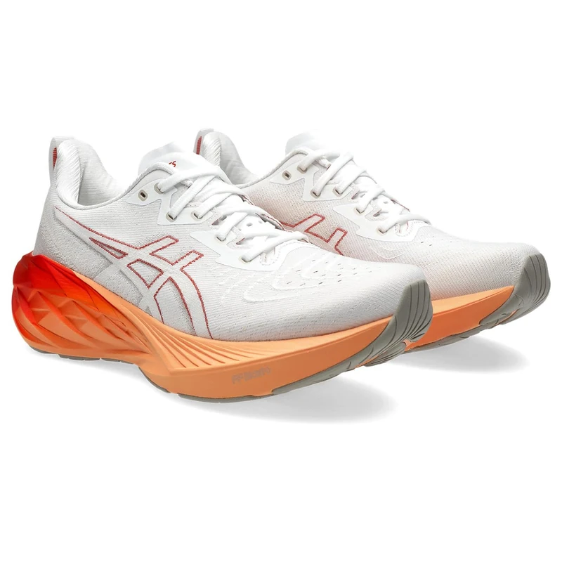 Asics 1011B693-103 NOVABLAST 4 Men White/Moonrock UK 5.5