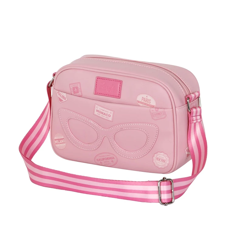 Karactermania Barbie Travel-Small Fashion Shoulder Bag, Pink, 24 x 16 cm - Image 1