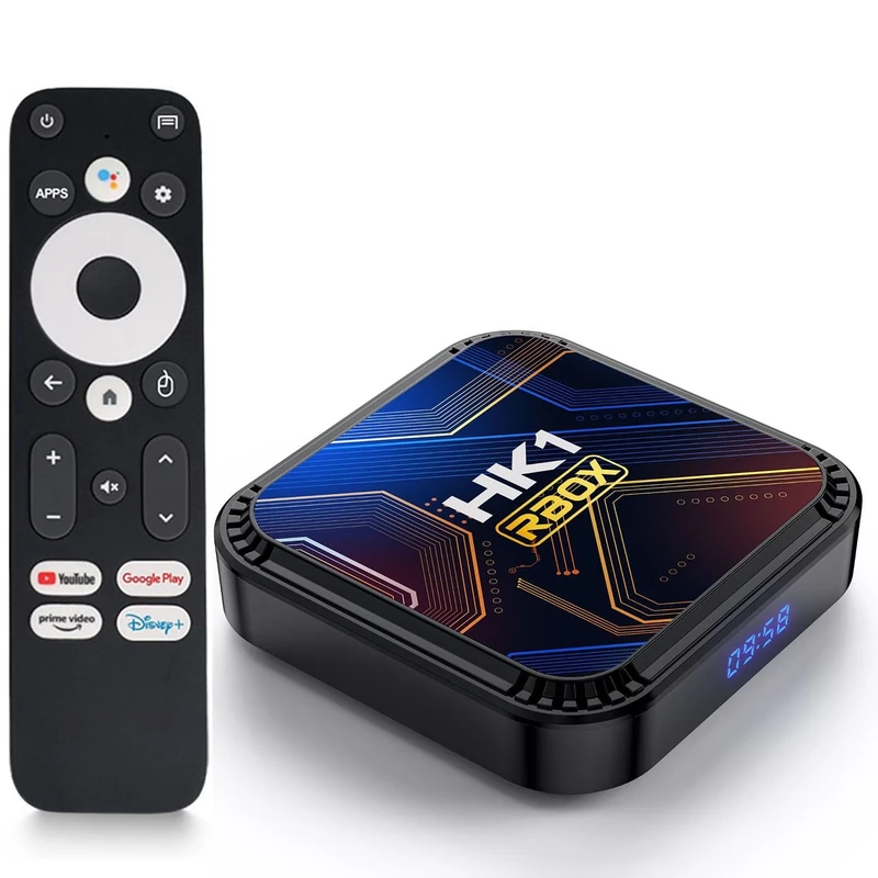 CHROX Android 13.0 TV Box,Smart TV Box RK3258 Quad-Core 64-Bit ARM Cortex-A53 Support 8K/4K 2.4/5.0Ghz WIFI BT4.0 100/1000M Ethernet HDMI 2.0 H.265 Set Top Box,4GB+64GB