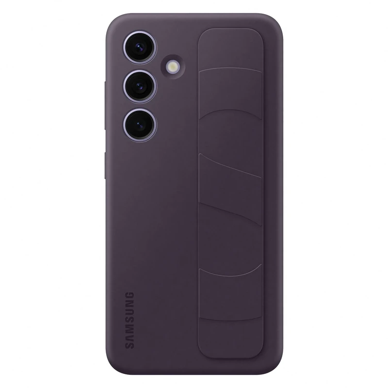 Samsung Galaxy Official S24 Standing Grip Case, Dark Violet