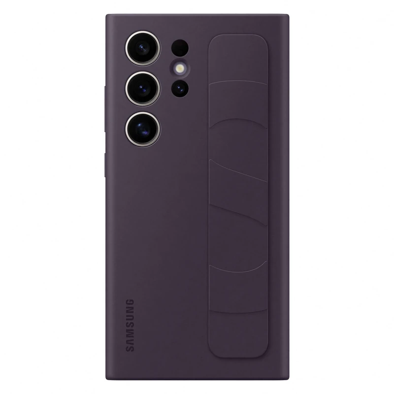 Samsung Galaxy Official S24 Ultra Standing Grip Case, Dark Violet