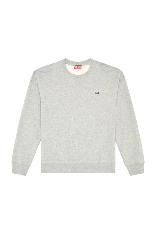 Diesel_S-ROB-DOVAL-PJ_SWEATSHIRT_Gray_XL Große Größen