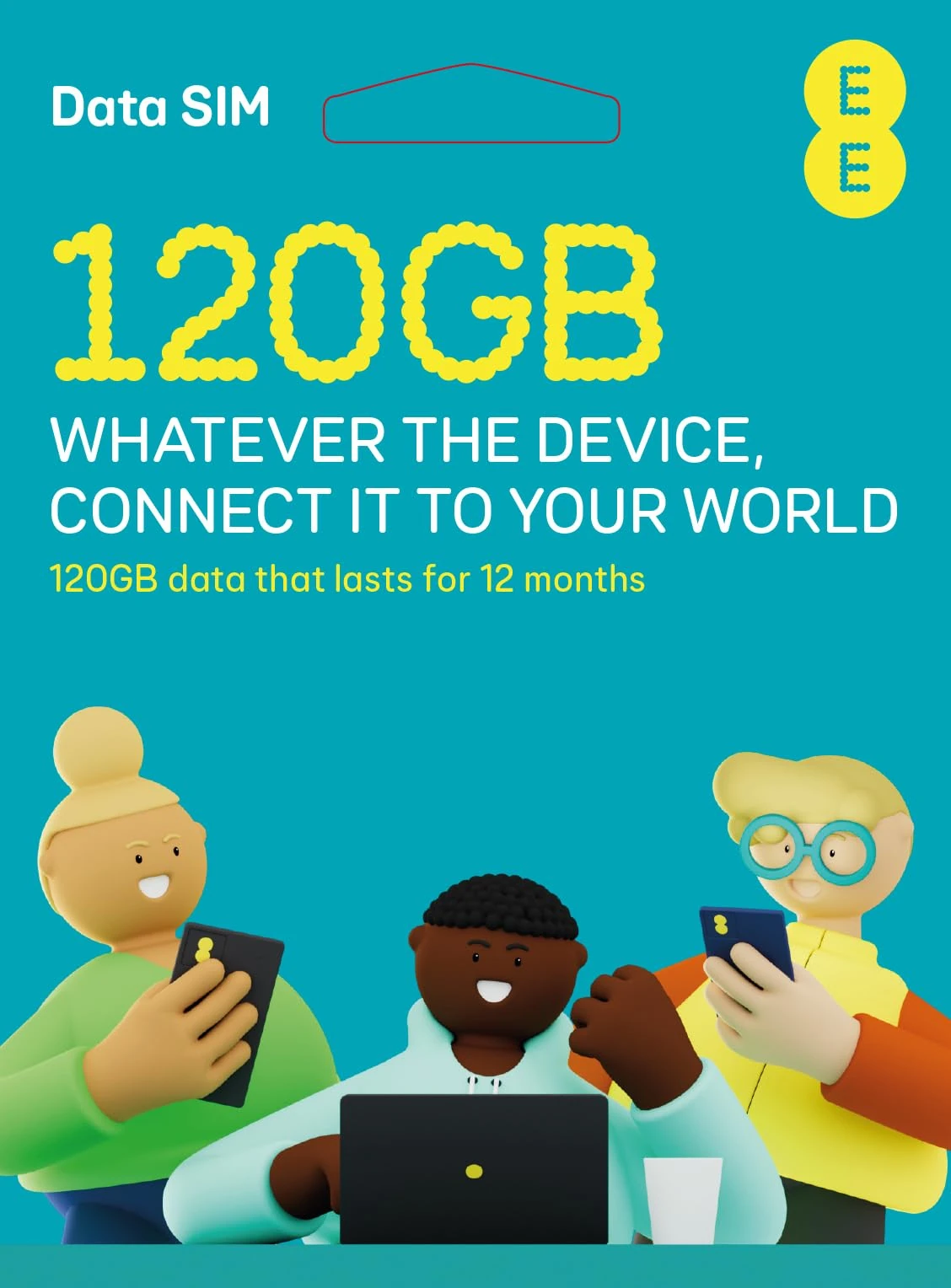 EE PAYG MBB 120GB 12 Months SIM (EE PAYG MBB 120GB 12 Months SIM)