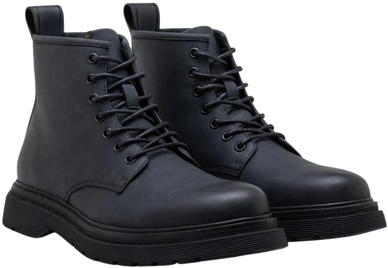 REPLAY Men's Low Boot Boots with Laces, 003black., 11 UK