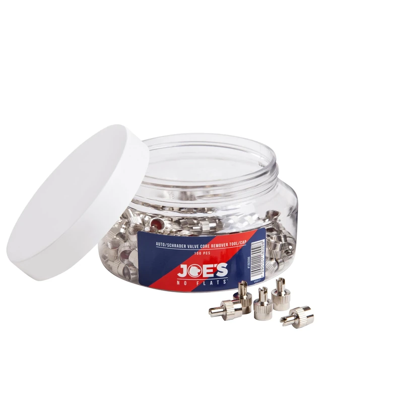 JOES SCHRADER VALVE KEY/CAP (100PCS)