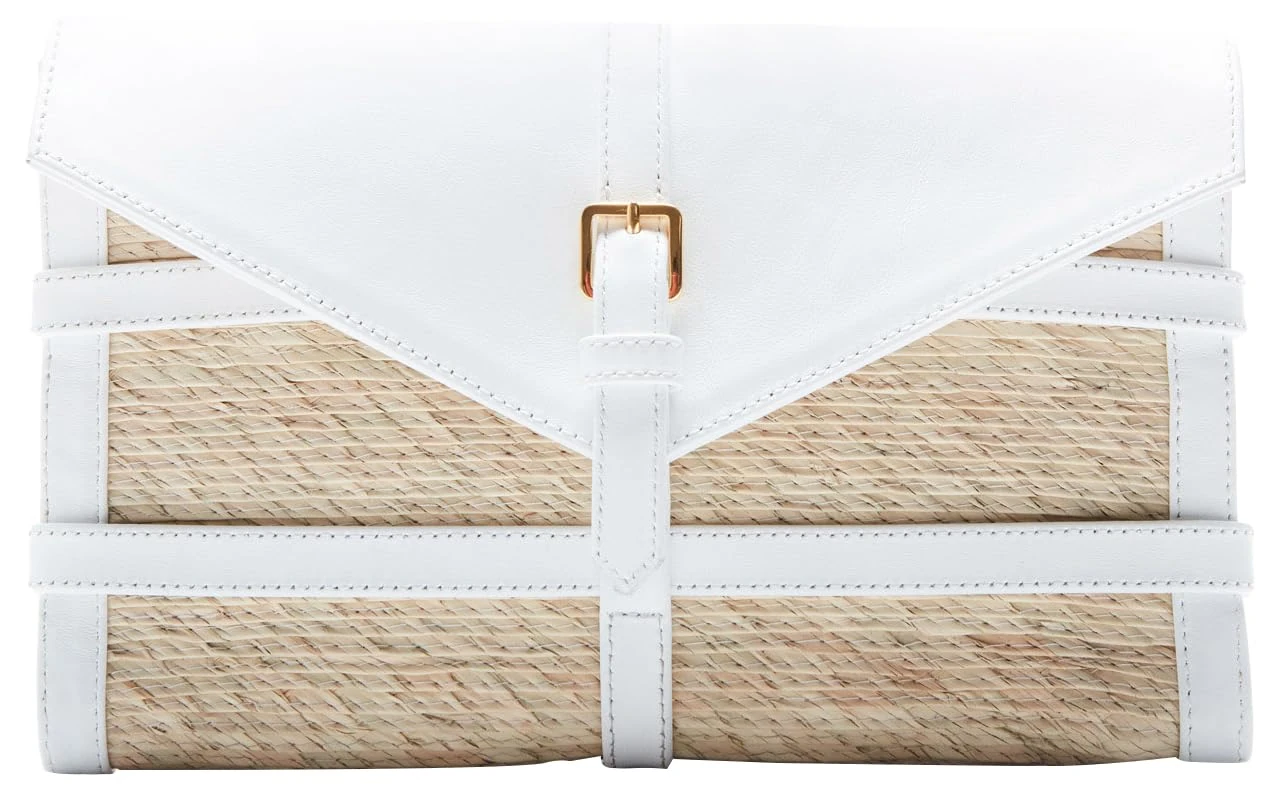 Altuzarra, Watermill Envelope, OS, Natural/White