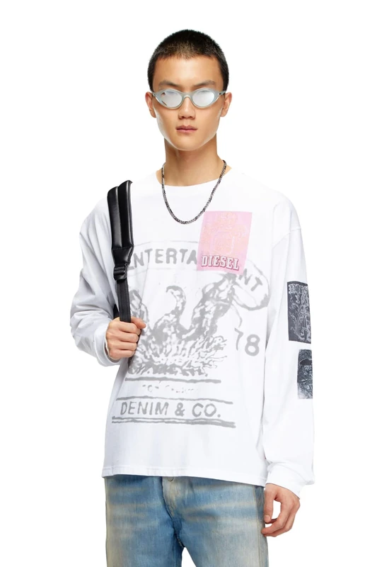 Diesel_T-BOXT-LS-Q10 Maglietta_Shirt_White_S