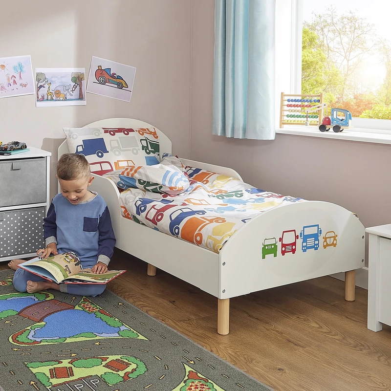 Liberty House Toys Kids Toddler Bed, Transport