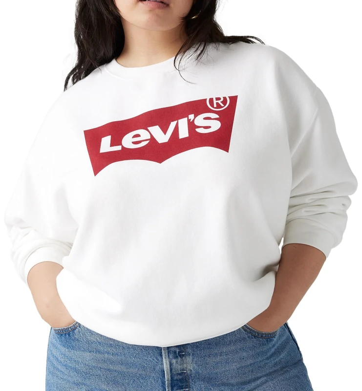 Levi's Women's Pl Gr Everyday Crew Hoodie, Everyday Crew Core B, 3XL